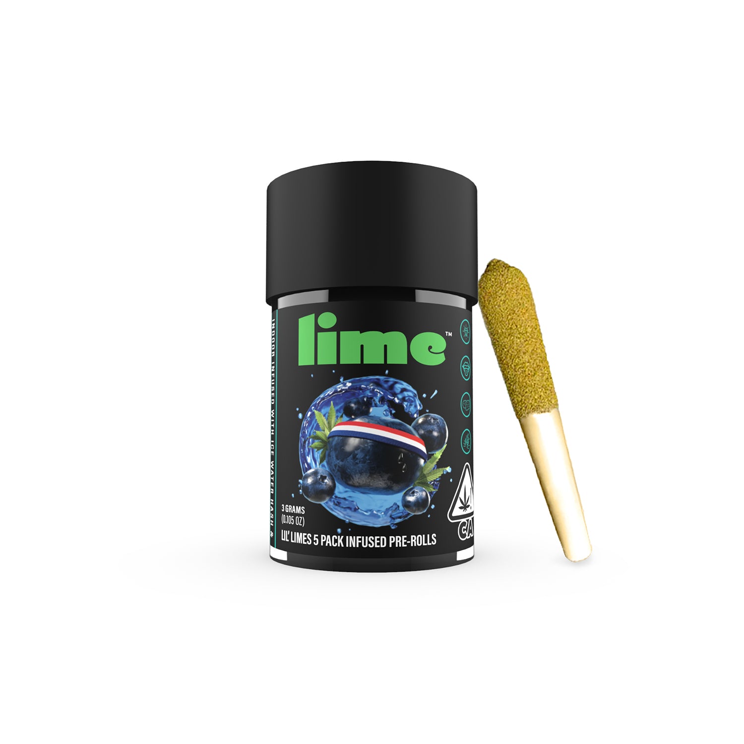 5-Pack Lil' Limes: Blueberry Headband