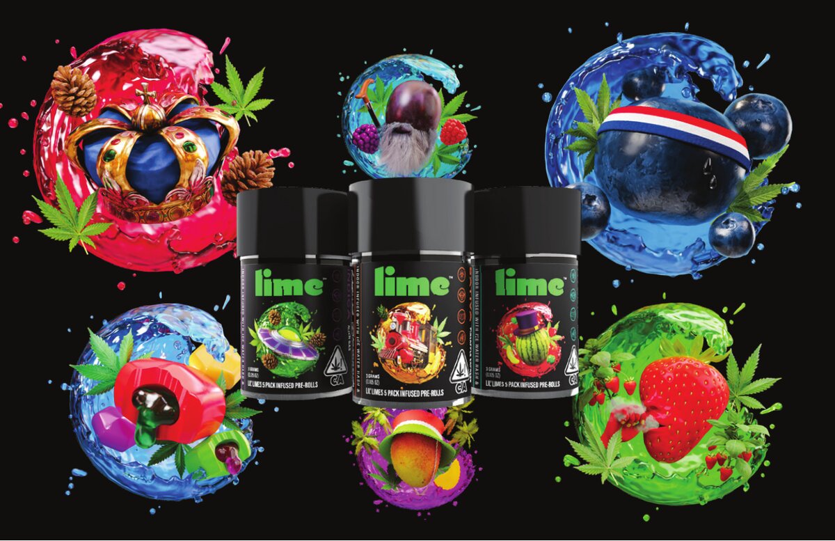Lil Lime 5-Pack triple infused pre-rolls