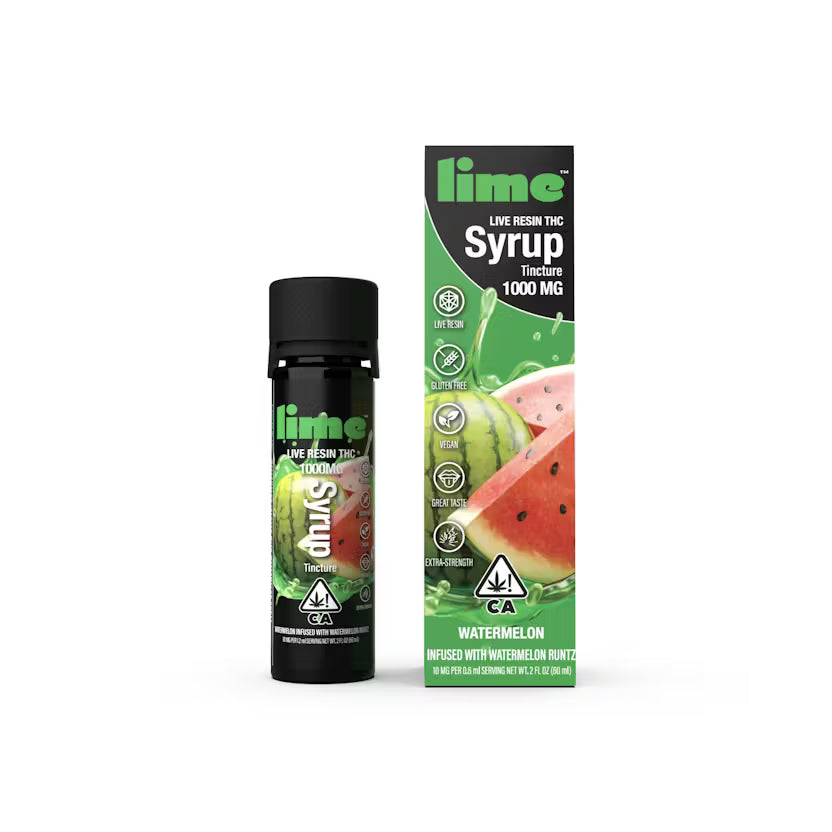 Live Resin Syrups: Watermelon
